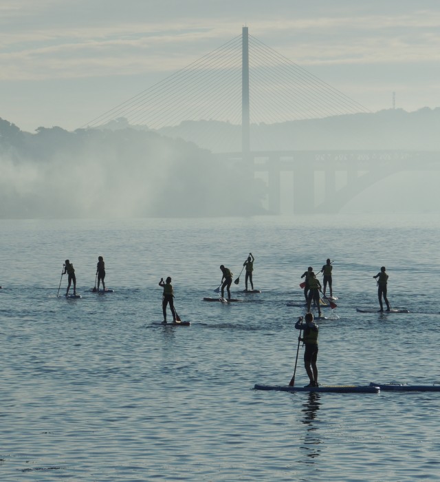 Stand up Paddle lors au Moulin-Blanc