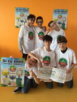 Écolo team du collège Saint-Stanislas récompensé